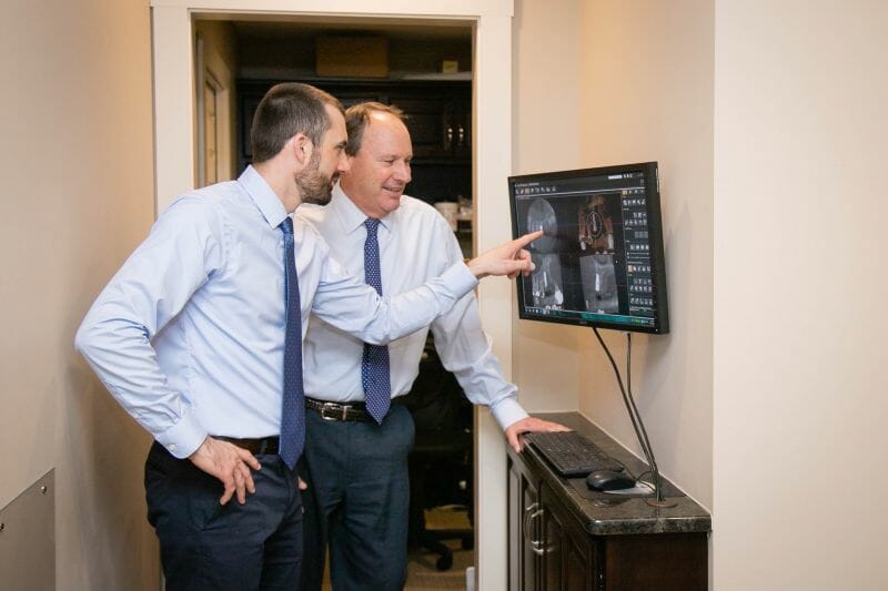 dentists viewing Extractions